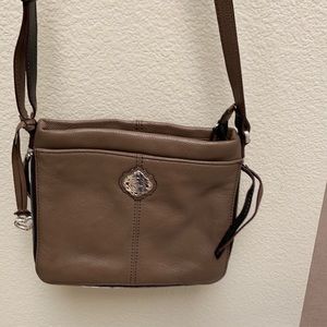 Brighton brown crossbody- adjustable strap